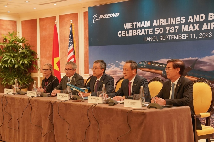 Vietnam Airlines ký thỏa thuận 10 tỷ USD mua 50 tàu bay Boeing